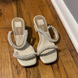 Dolce Vita Cream Pearl Women's Heels